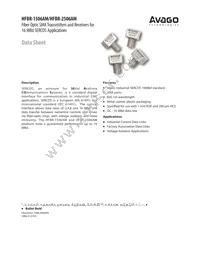 HFBR-2506AM Datasheet Cover