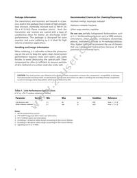 HFBR-2506AM Datasheet Page 2