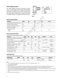 HFBR-2506AMZ Datasheet Page 3