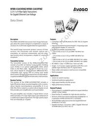 HFBR-53A5VFMZ Datasheet Cover