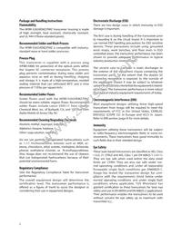 HFBR-53A5VFMZ Datasheet Page 2