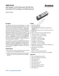 HFBR-59L1ALZ Datasheet Cover