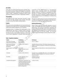 HFBR-59L1ALZ Datasheet Page 4