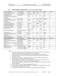 HFE6392-761 Datasheet Page 3