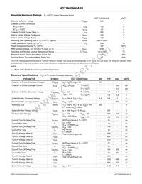 HGT1N40N60A4D Datasheet Page 2