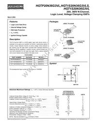 HGT1S20N36G3VL Datasheet Cover