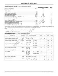 HGTD7N60C3S9A Datasheet Page 3