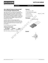 HGTG10N120BND Datasheet Page 2