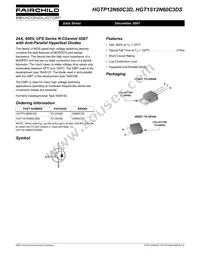 HGTP12N60C3D Datasheet Page 2