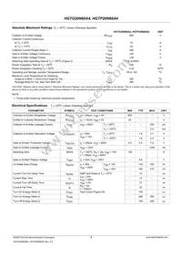 HGTP20N60A4 Datasheet Page 2