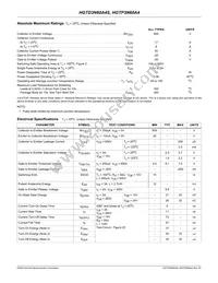 HGTP3N60A4 Datasheet Page 2