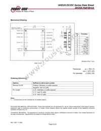 HHD25ZEB-N Datasheet Page 8