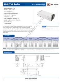 HHP650PS48 Datasheet Cover