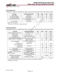 HHS60ZE-NT Datasheet Page 3