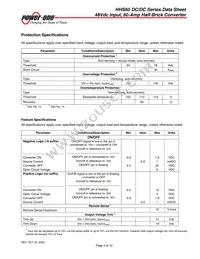 HHS60ZE-NT Datasheet Page 4