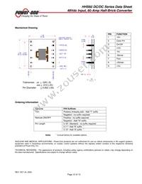 HHS60ZE-NT Datasheet Page 12