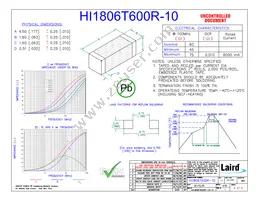 HI1806T600R-10 Datasheet Cover