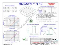 HI2220P171R-10 Cover