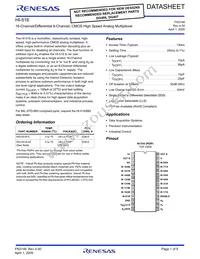 HI3-0516-5 Datasheet Cover