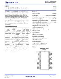 HI5660/6IA-T Datasheet Cover