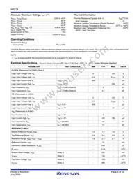 HI5714/7CB-T Datasheet Page 3