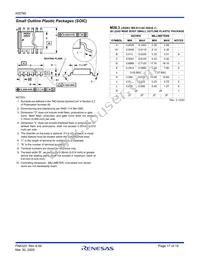 HI5760IA-T Datasheet Page 17