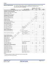 HI5805BIBZ Datasheet Page 4