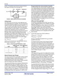 HI7190IPZ Datasheet Page 11