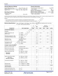 HI9P5701K-5 Datasheet Page 3