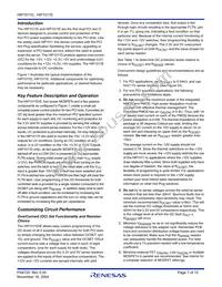 HIP1011ECAZA-T Datasheet Page 7