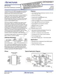 HIP1012ACBZA-T Datasheet Cover