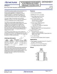 HIP6013CBZ-T Datasheet Cover