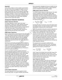 HIP6521CBZA-T Datasheet Page 10