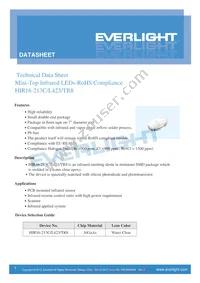 HIR16-213C/L423/TR8 Datasheet Cover