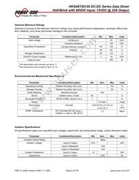 HKS48T30120-NCA0 Datasheet Page 2