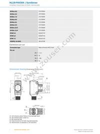 HL18-P4A3AA Datasheet Page 4