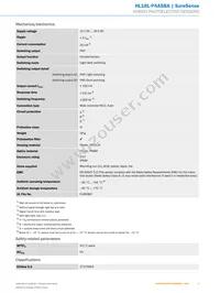 HL18L-P4A5BA Datasheet Page 3