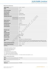 HL18L-P4A5BB Datasheet Page 3