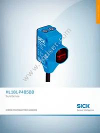HL18L-P4B5BB Datasheet Cover