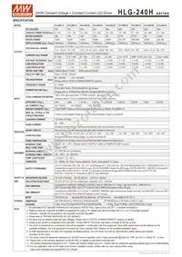 HLG-240H-54C Datasheet Page 2