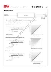 HLG-240H-C700A Datasheet Page 4