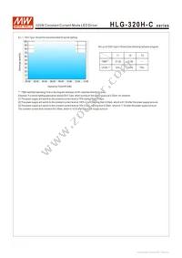 HLG-320H-C1050B Datasheet Page 6