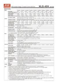 HLG-40H-30B Datasheet Page 2