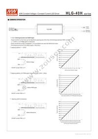 HLG-40H-30B Datasheet Page 4