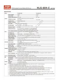 HLG-60H-C700B Datasheet Page 2