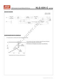 HLG-60H-C700B Datasheet Page 3