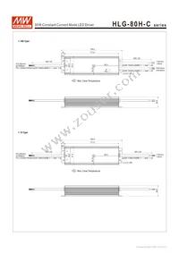 HLG-80H-C350B Datasheet Page 9