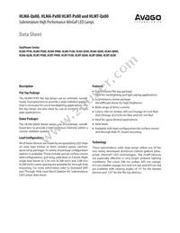 HLMA-QL00-TVK11 Datasheet Cover