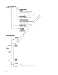 HLMP-3416-G0002 Datasheet Page 2