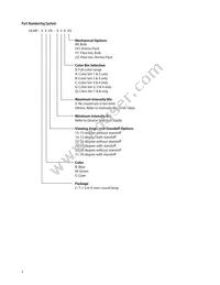 HLMP-CM30-S00DD Datasheet Page 4